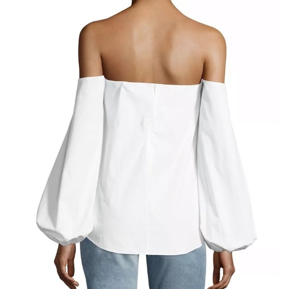 Theory white blouse Sz 0 - Picture 2 of 4